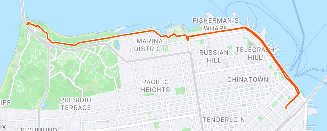 Map of the activity, "The weather is my friend again" ride