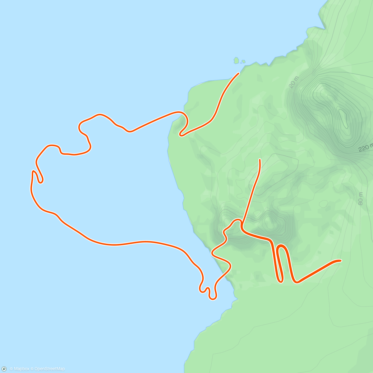 Map of the activity, Zwift - 2 by 2 on Tempus Fugit in Watopia