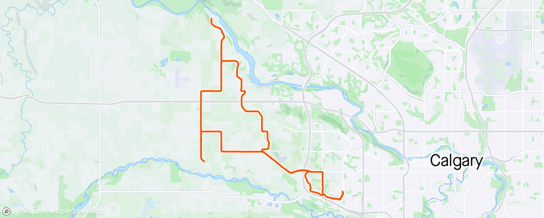 Map of the activity, Afternoon Ride - Sunday Funday