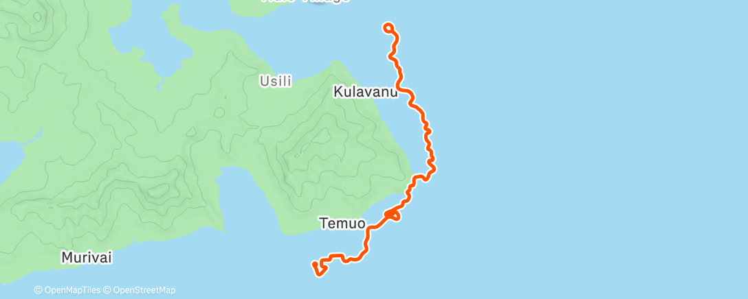 Map of the activity, Zwift - Southern Coast Cruise in Watopia