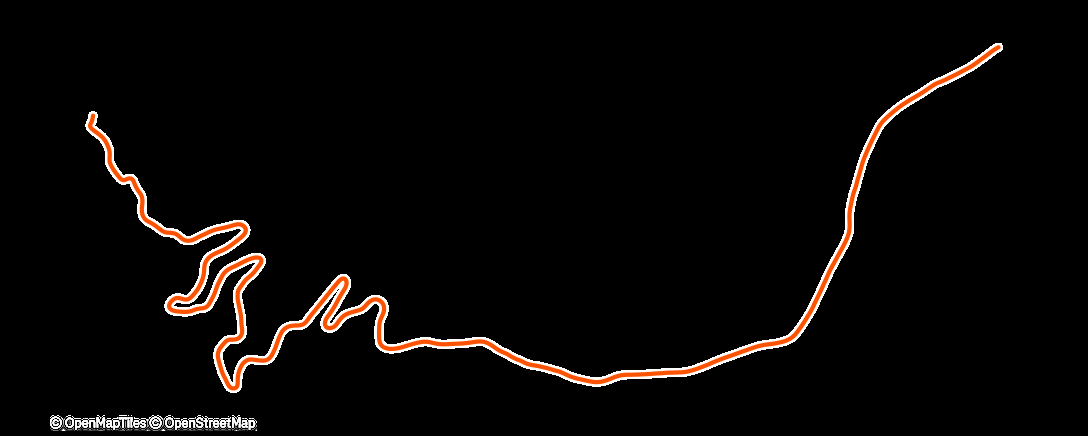 Map of the activity, Vuelta ciclista por la mañana