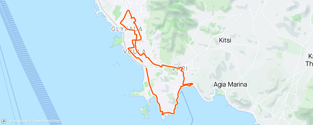 Map of the activity, 2024-02-20Ride