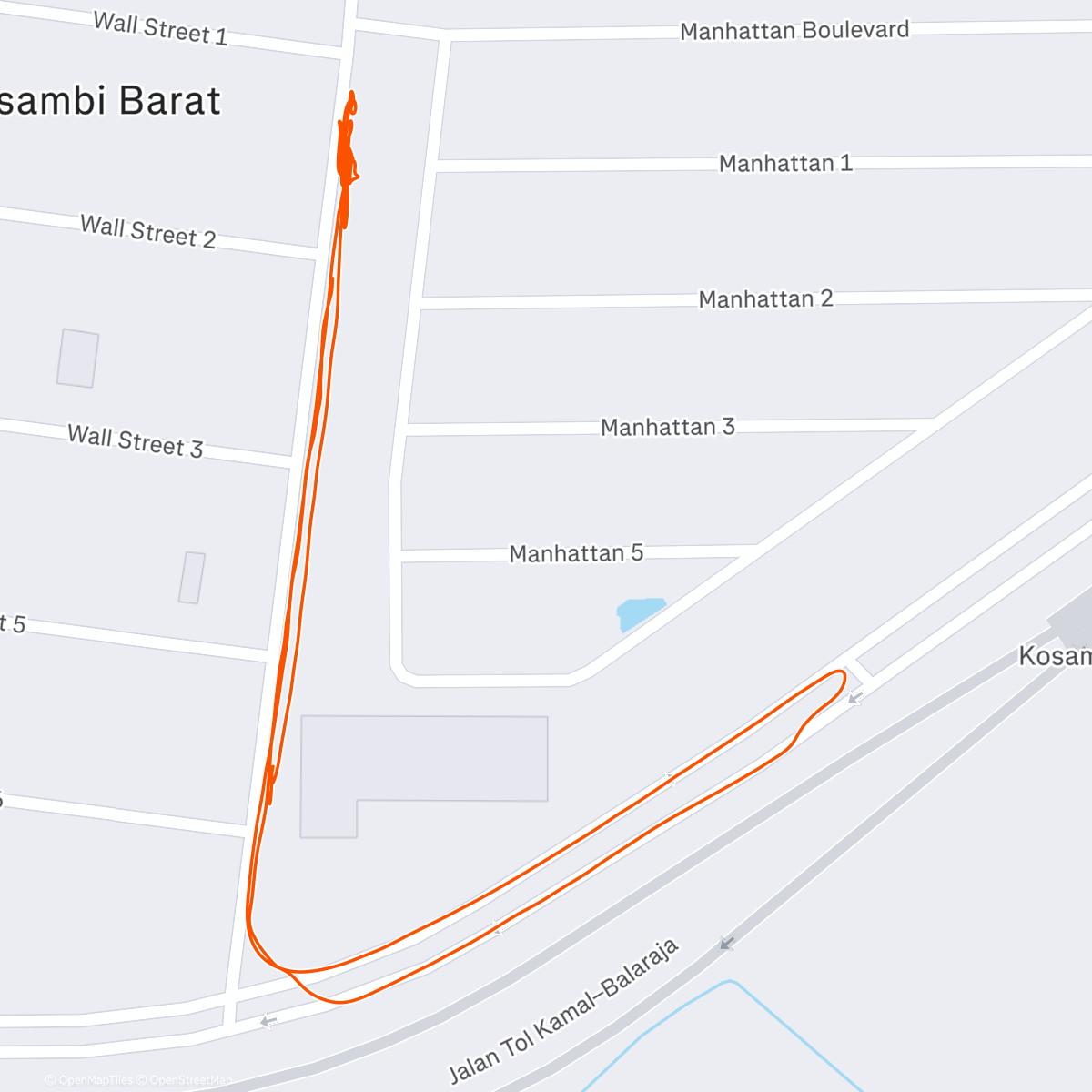 Map of the activity, Fun Christmas with TRC