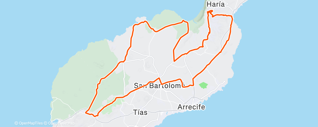 活动地图，Bicicleta por la mañana