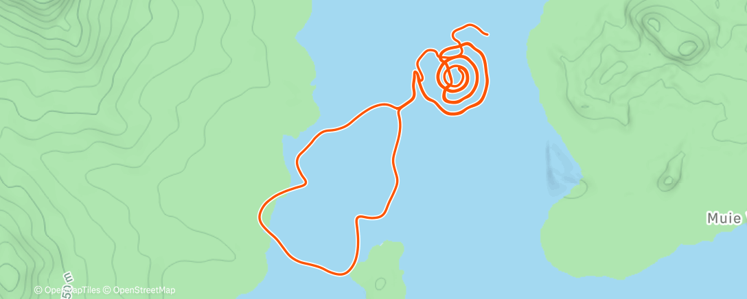 Map of the activity, Zwift - New Workout on Loopin Lava in Watopia