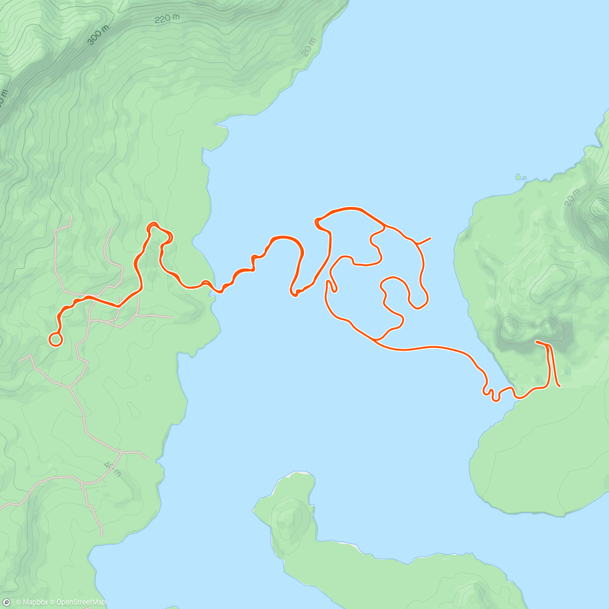 「Zwift - Climb Portal: Old La Honda at 100% Elevation in Watopia」活動的地圖