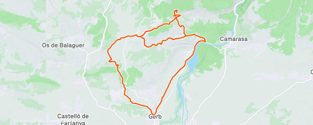 Карта физической активности (Montalegre i els seus corriols 😍)