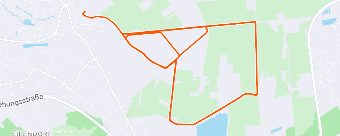 Map of the activity, Afternoon Ride