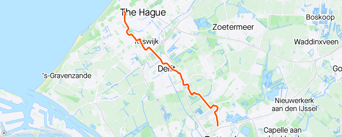 Map of the activity, Afternoon Ride 🚴‍♀️