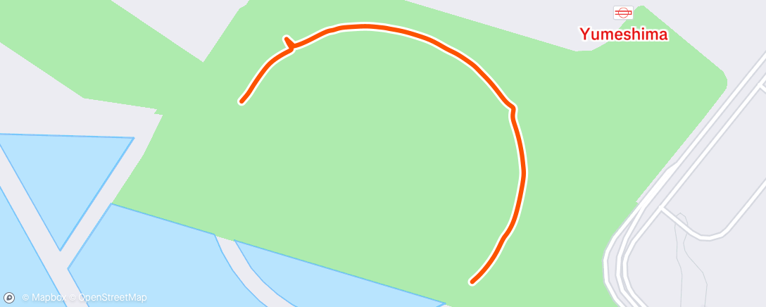 Map of the activity, Дневная прогулка
