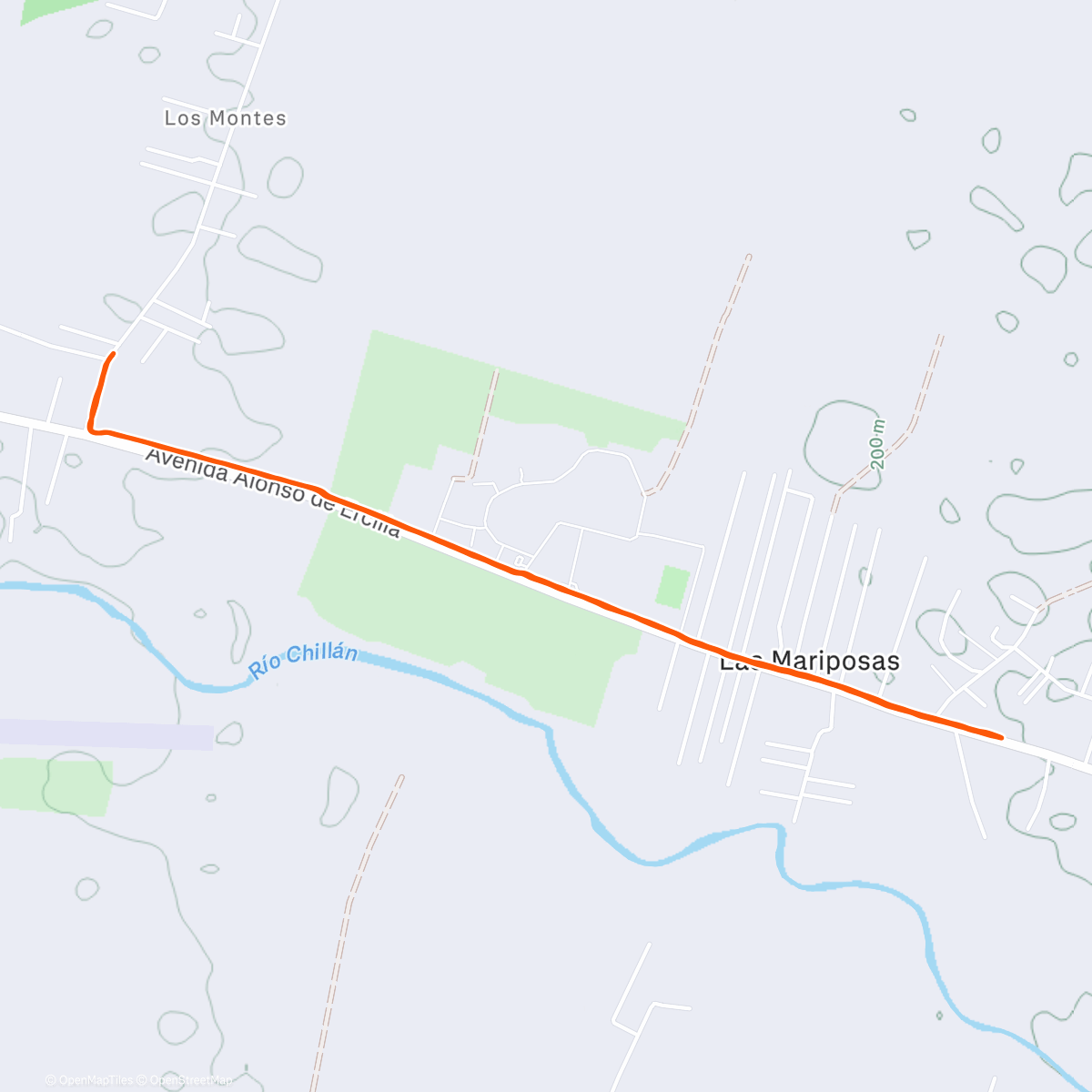 Карта физической активности (5km Easy Run with Runna)