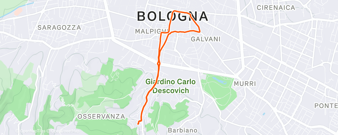 Map of the activity, E-Z