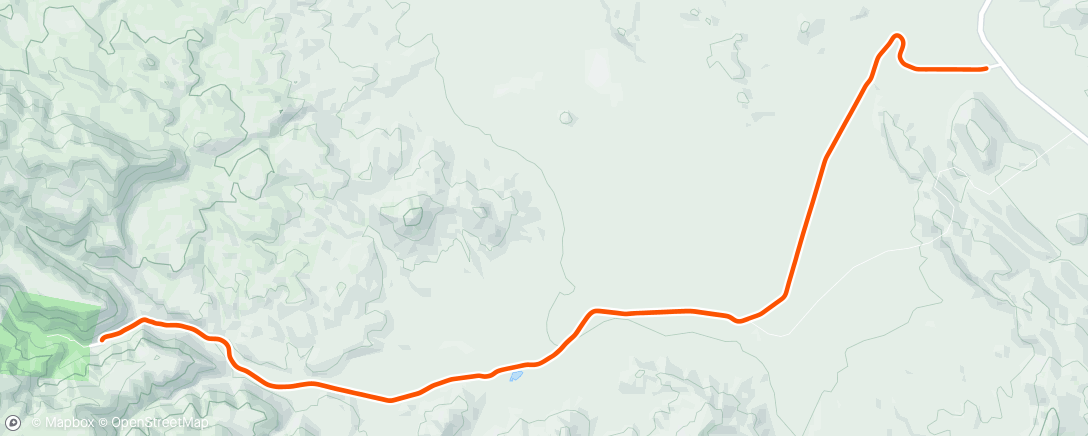 Map of the activity, Afternoon Ride