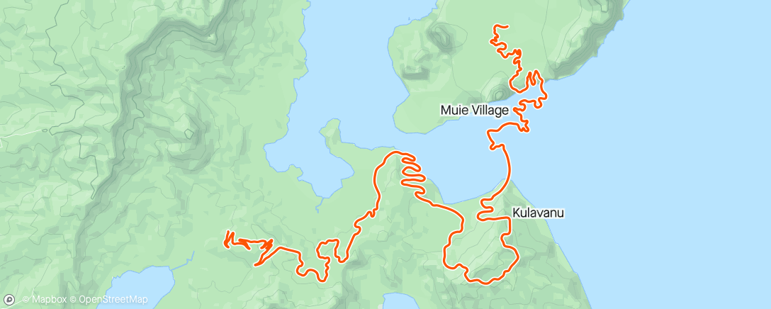 Map of the activity, Zwift - Flats 2x 40' Tempo Cadence Accelerations in Watopia