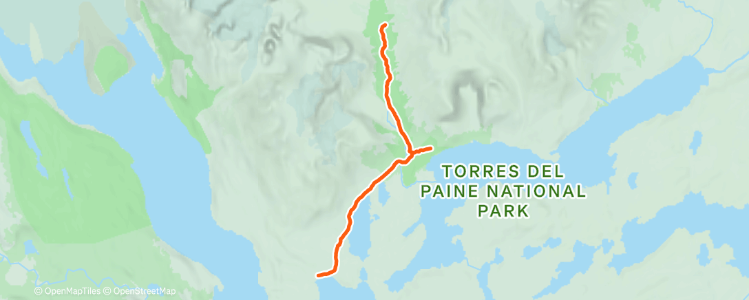 Map of the activity, Torres 2