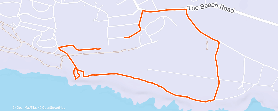 Map of the activity, Morning Ride