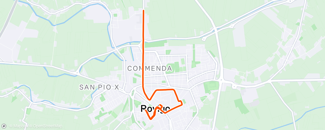 Map of the activity, OTRO