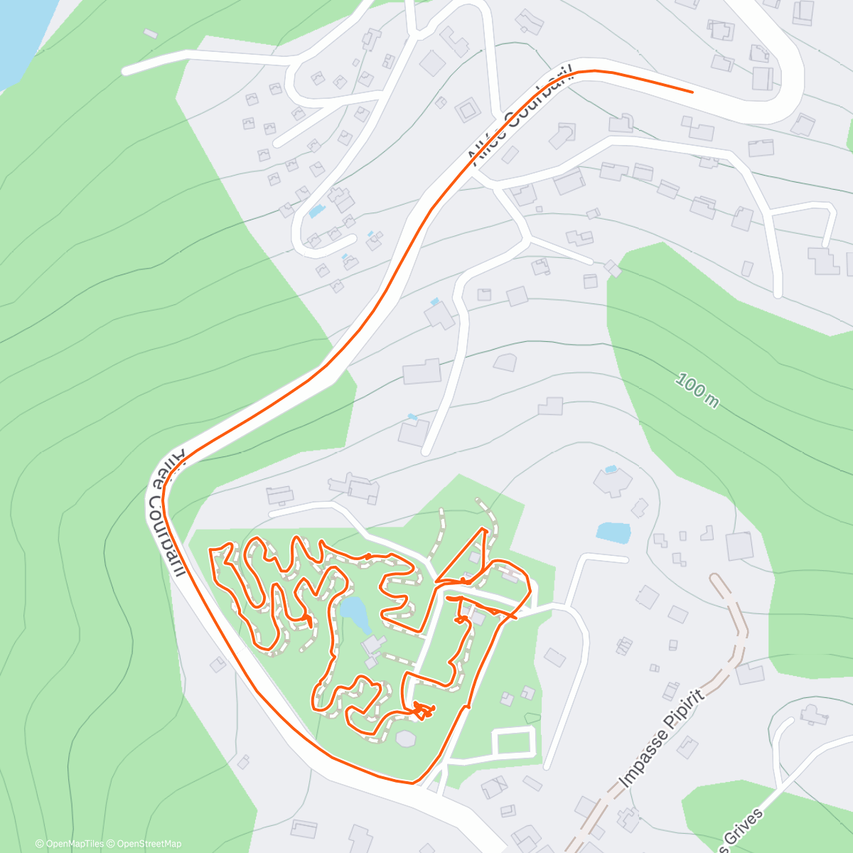 Map of the activity, Jardin Botanique des Deshaies