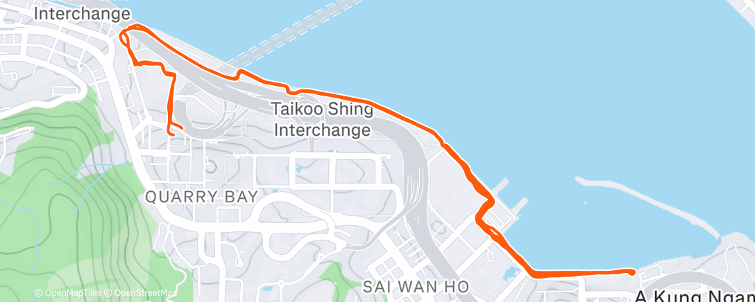 Карта физической активности (Morning Run)