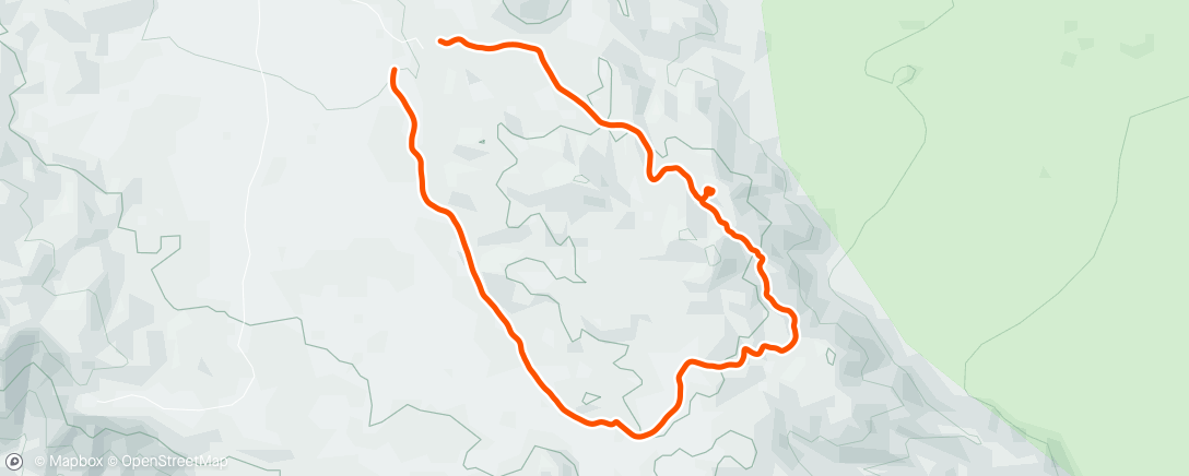 Map of the activity, Lost Horse Trail Loop- Joshua Tree NP