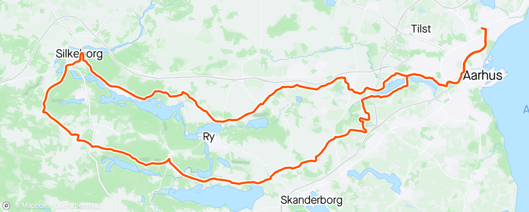 Map of the activity, Solosøndag