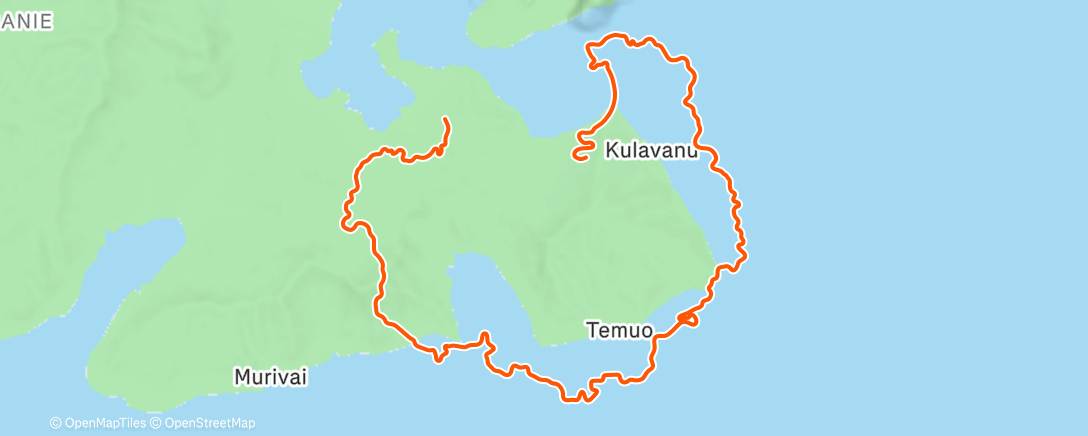 Map of the activity, Zwift - Sugar Cookie in Watopia