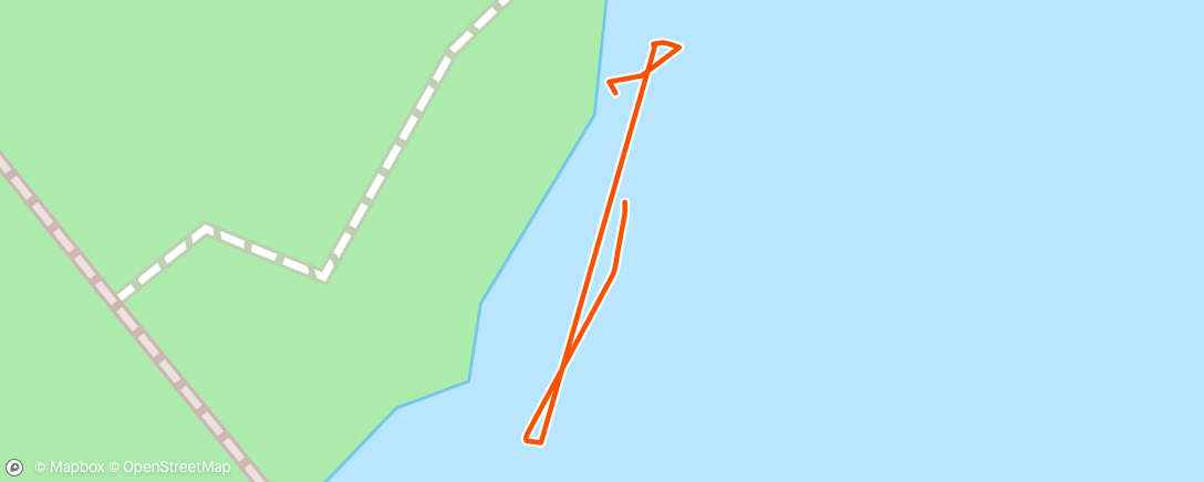 Map of the activity, Snorkeling