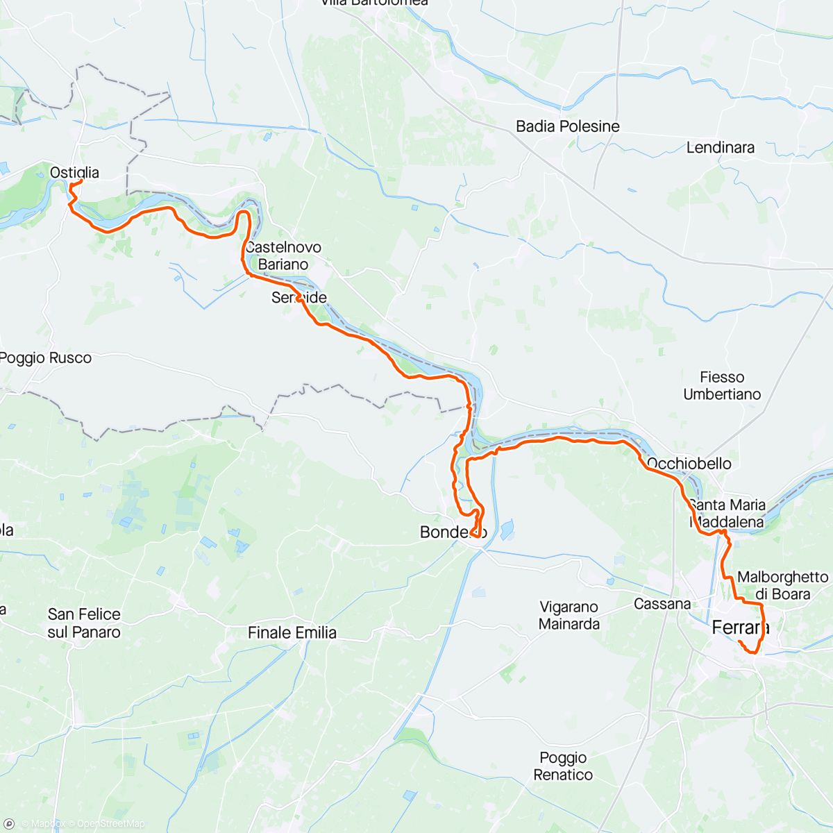 Map of the activity, Dulli’s Bikepacking Deluxe Tag 4 🥸