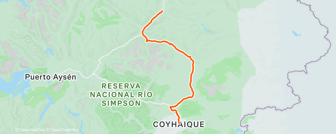 「Patagonia day 6」活動的地圖