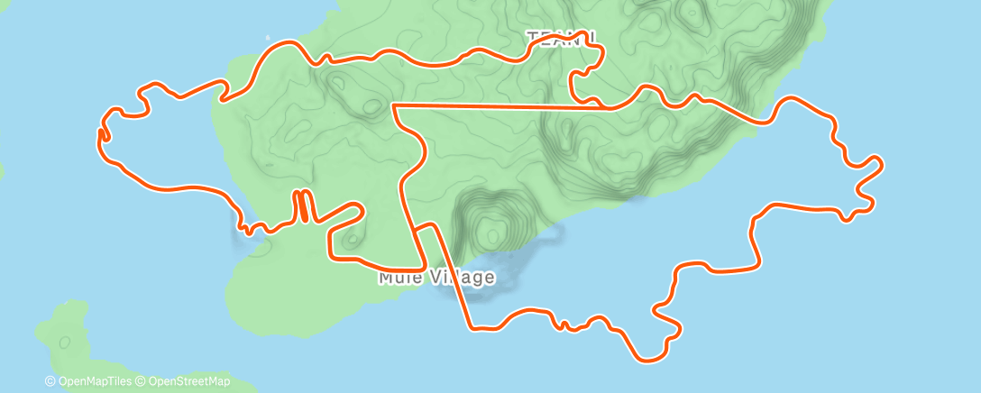 Map of the activity, Zwift - Rapha Festive 500 - Day 5