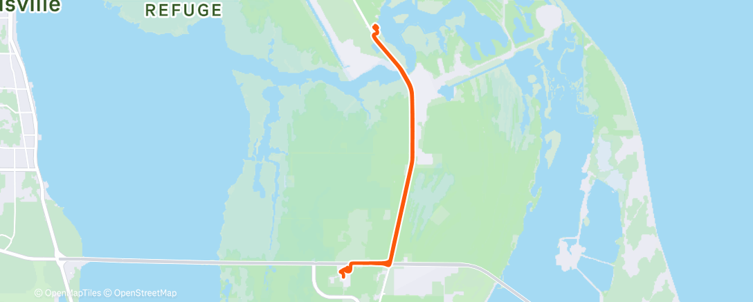 Карта физической активности (Afternoon Walk)