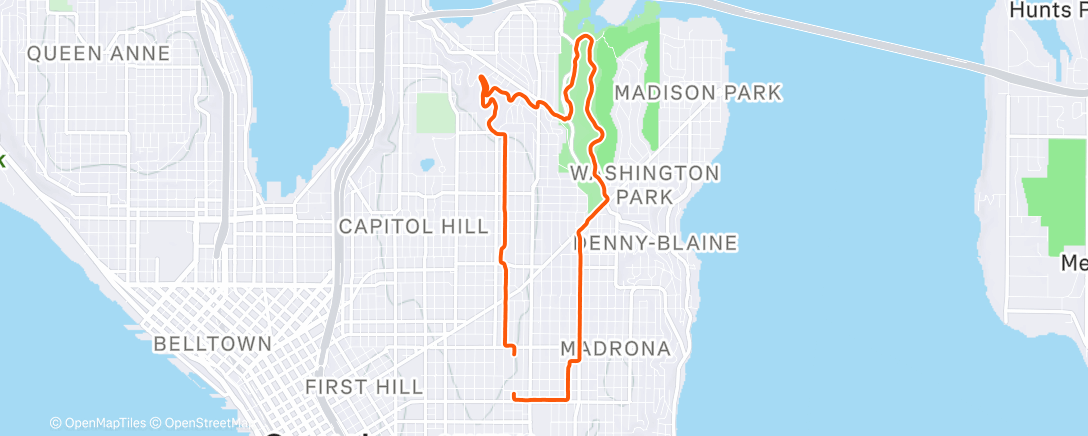 Map of the activity, New watch!