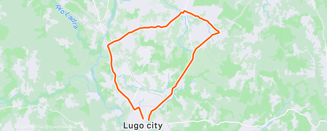 Map of the activity, Rodaje con SS