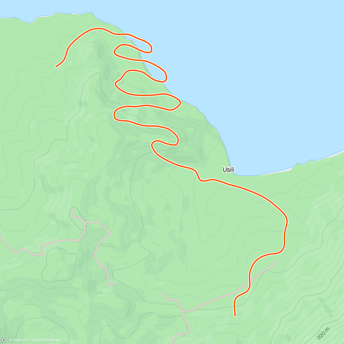 Map of the activity, Zwift - Orange Unicorn Lite in Watopia