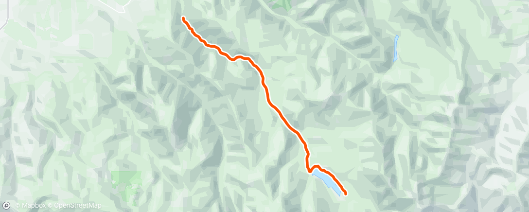 Map of the activity, Afternoon Ride