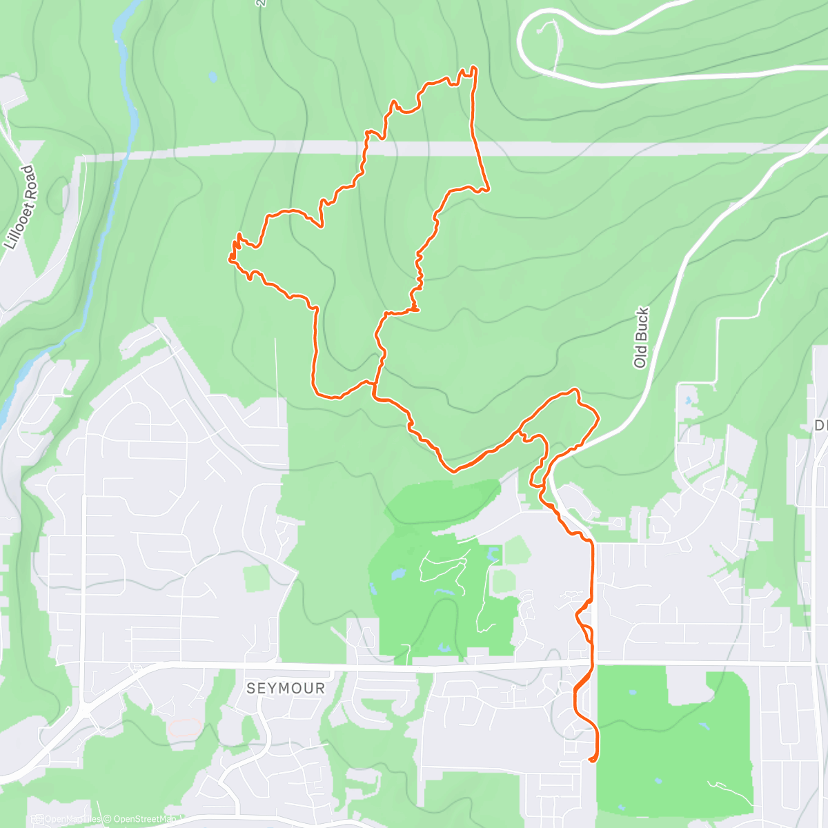 Map of the activity, Boxing Day Social