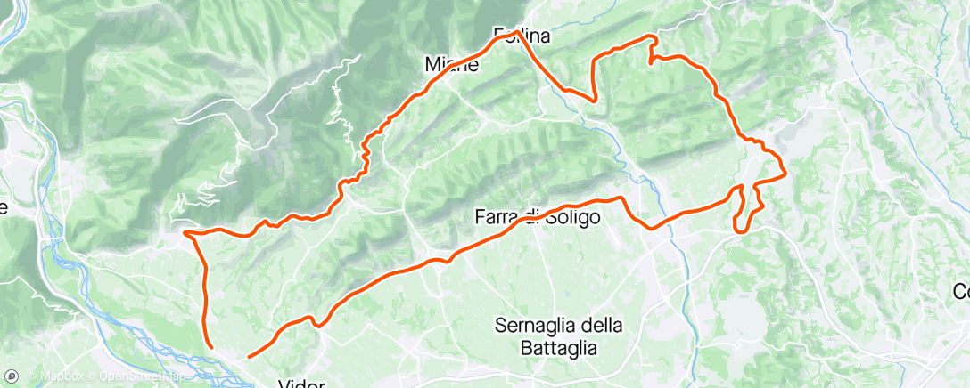 「Rolle - Molinetto della Croda 🌧️」活動的地圖