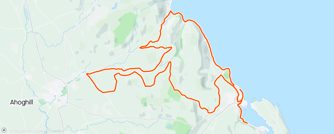 Map of the activity, Roddensvale Sportive