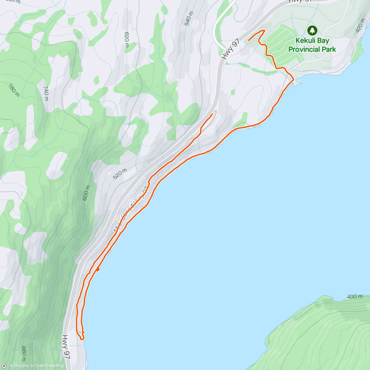 Map of the activity, 14042024