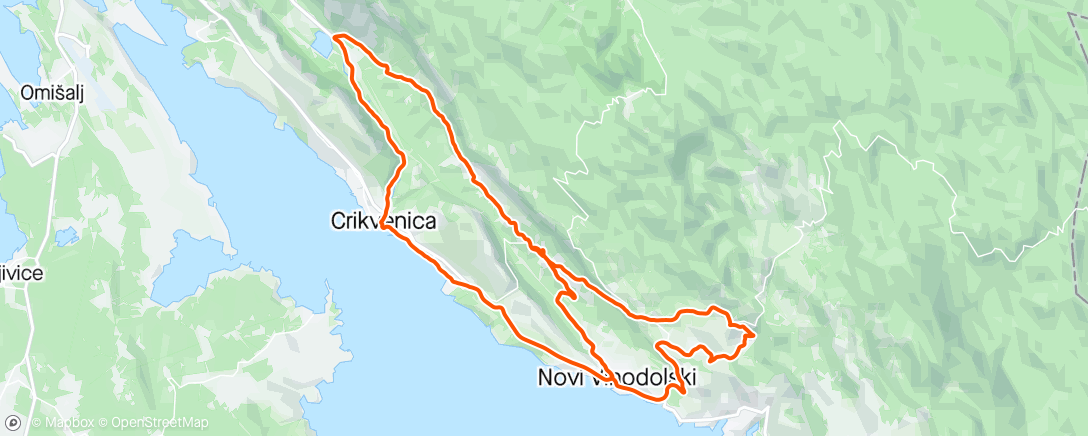 Map of the activity, 32_2024 NV nedjeljom