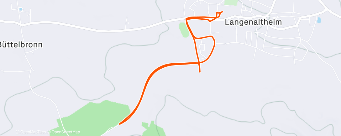 Map of the activity, Sonne und arschkalt🥶🥶