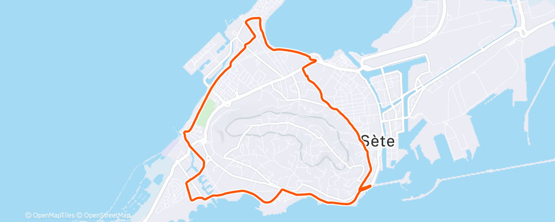 Карта физической активности (Footing)