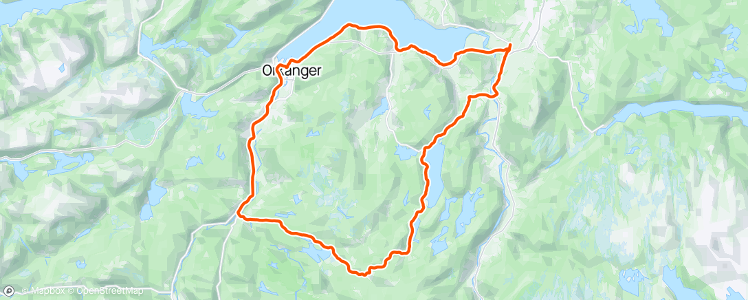 Mapa da atividade, 05/01/2024 Rolig Svorkmorunde 😎🚲