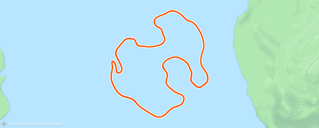 Mapa da atividade, Zwift - Pacer Group Ride: Volcano Circuit in Watopia with Bernie