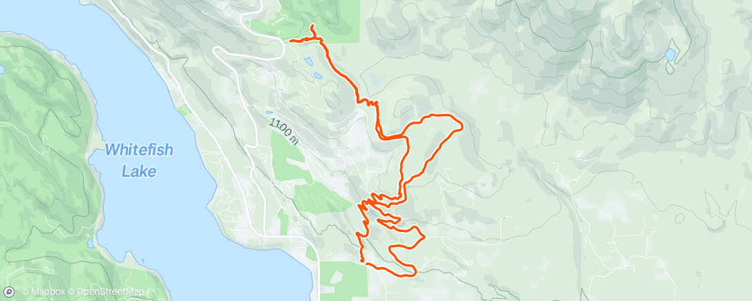 Map of the activity, Summer nights, bikes and friends!