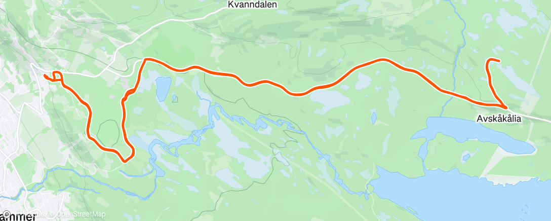 Map of the activity, Kaldt🥶