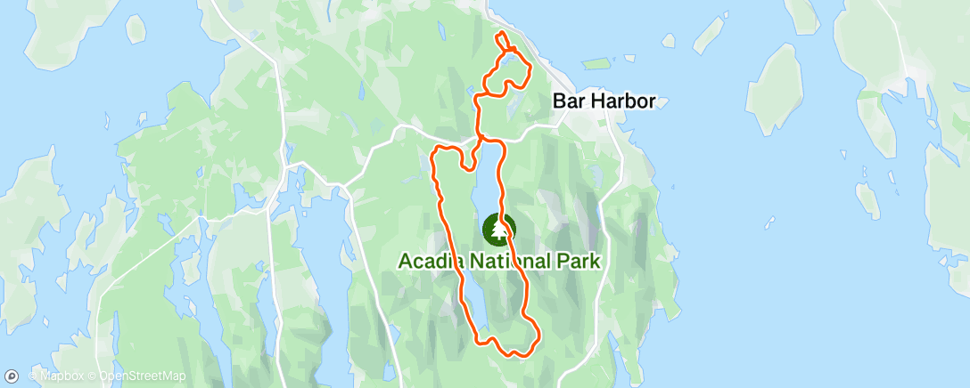 Map of the activity, CR