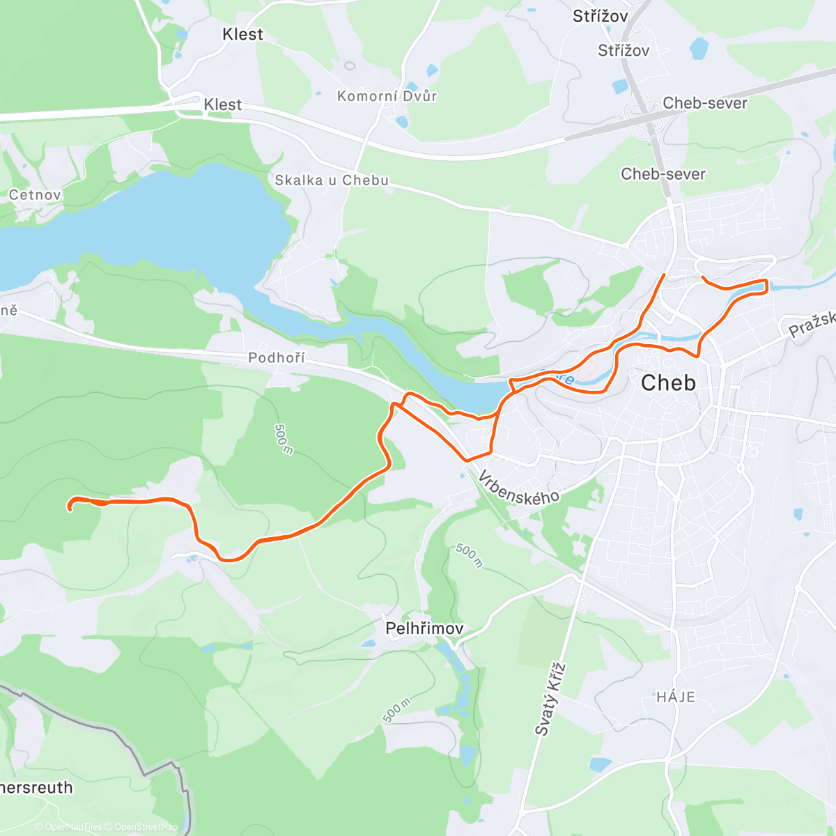 Map of the activity, Tradiční vánoční randíčko