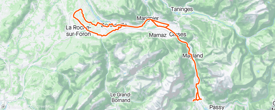 Map of the activity, CCS - Le Chatelier par Cornier