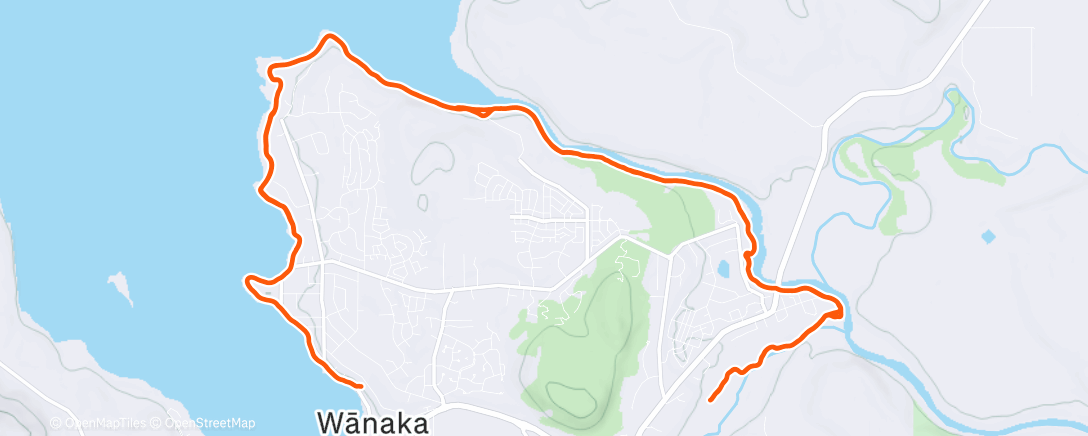 Map of the activity, Afternoon Ride